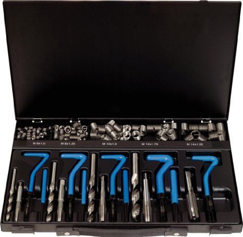 KS Tools - 150.6160 - Schroefdraad-reparatieset - Nirostaal - M6-M14 - 113-dlg