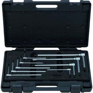 KS Tools 158.5200 T-Greepsleutelset, 3-weg, 9-dlg