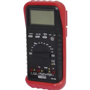 KS Tools Digitale multimeter, incl. testsondes en krokodillenklemmen, elektronisch display