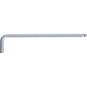 KS Tools 151.2112-E Stiftsleutel voor binnenzeskant-schroeven, met kogelkop, lang, 12mm, Hanger