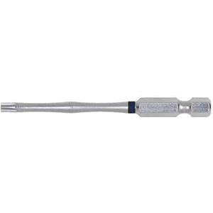 KS Tools 918.3660 1/4"" TORSIONpower Bit Torx, 75mm, TB20, met boring
