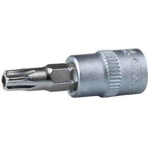 KS Tools 911.1485-E 1/4"" Bit-dopsleutel Torx met boring, TB9, Hanger