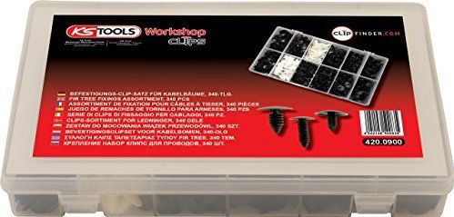 KS Tools - 420.0900 - Clipset voor Kabelbomen - 340-dlg