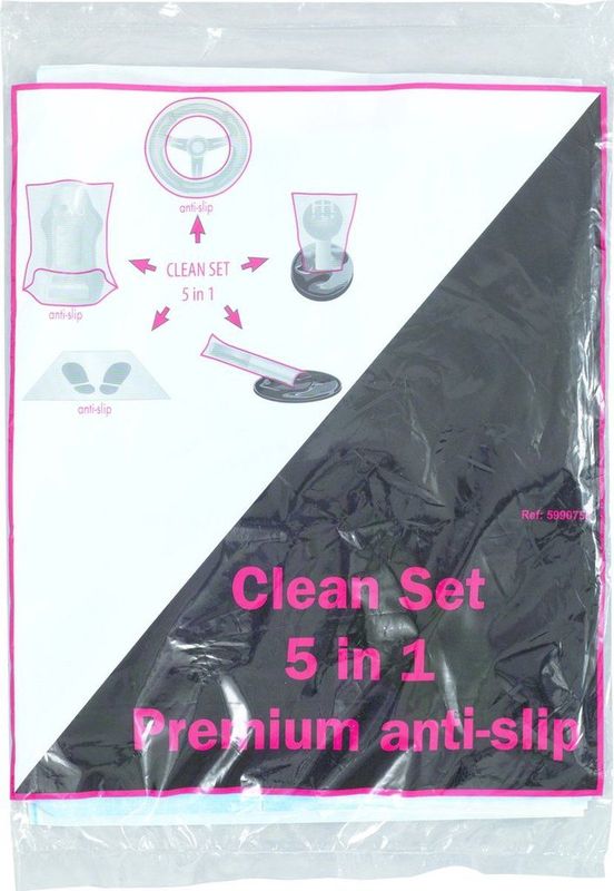 Interieurbeschermers Set 5 in 1 - Voor Auto - Praktische Polyester Zak