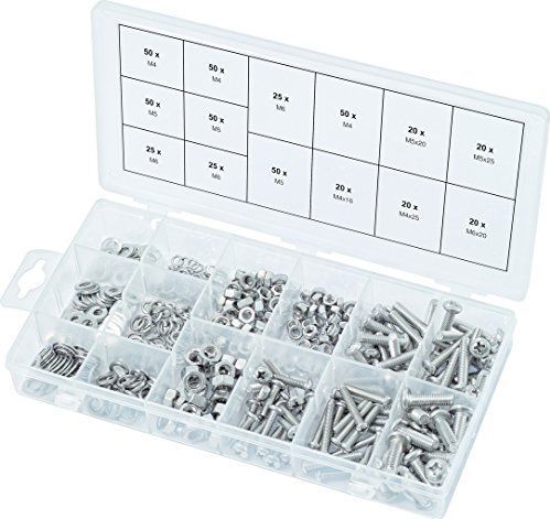 KS Tools - 970.0510 - Assortiment Lenskop-Machinebouten - Metrisch - 475-dlg