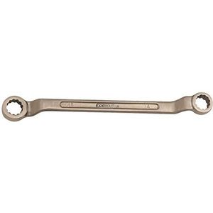 Ks Tools BRONZEplus Doppel-Ringschlüssel gekröpft 22x27 mm