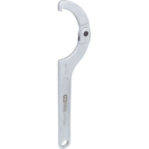 KS Tools Scharnierende haaksleutel met neus, sleutelbreedte 80 - 120 mm, voor borgmoeren