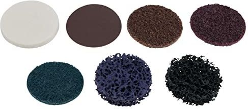 KS Tools - 515.5083 - Schuurpads - Ø 50mm - Korrel 80 - 10 per pak