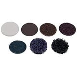 KS Tools 515.5087 Reserve Schuurpad - Ø 50 M - Strip Wiel Zwar - Verpakking van 10 Stuks