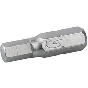 KS Tools 911.3567 1/4"" Bit binnenzeskant, 25mm, 5/64