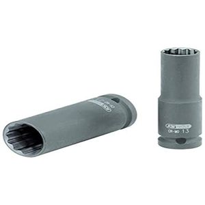 KS Tools 515.0953 – langslagmoersleutel, 12-kant, 1/2 inch, 20 mm, van chroom-molybdeen, alleen voor gebruik met schokdemping