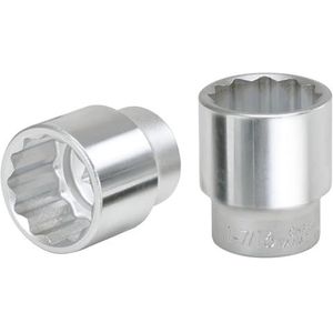 KS Tools 911.1095 - Verwisselbare Kop - Korte Uitvoering - Mat Gesatineerd Chroom