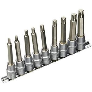 KS Tools 911.1335 1/2"" Bit-dopsleutelset RIBE, 9-dlg, M5-M14