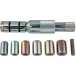 KS Tools 150.2380 Set centreergereedschappen voor koppelingen Ø 24,0 - 36,0 mm met centreerbussen,9-dlg