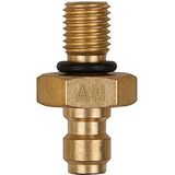 KS Tools - 150.2650 - Adapterstuk - M8x1,0 Buitendraad en 1/4"" Slangaansluiting met Afdichtring