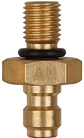 KS Tools - 150.2650 - Adapterstuk - M8x1,0 Buitendraad en 1/4"" Slangaansluiting met Afdichtring