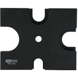 KS Tools - 700.1738 - Universele Prismaplaat - Ø 40,0 / 63,0 / 75,0 / 80 mm