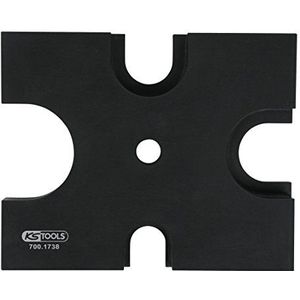 KS Tools - 700.1738 - Universele Prismaplaat - Ø 40,0 / 63,0 / 75,0 / 80 mm