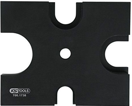 KS Tools - 700.1738 - Universele Prismaplaat - Ø 40,0 / 63,0 / 75,0 / 80 mm