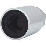 KS GEREEDSCHAP - Draadeind M20 - Hoogglans Verchroomd - Chroom Vanadium