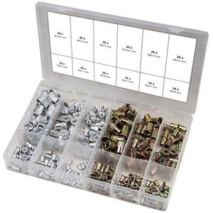 KS Tools - 9700630 - Set Draadklinknagels - Staal en Aluminium