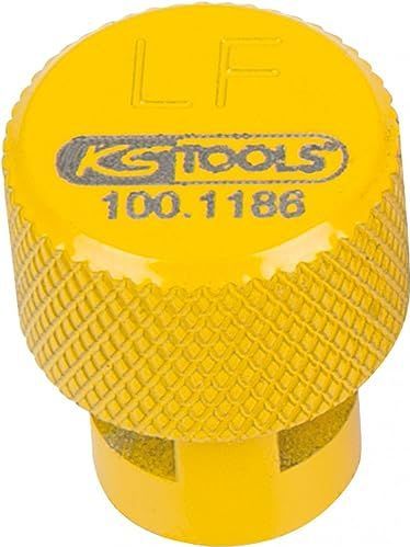 KS Tools - 100.1186 - TPMS Bandenontluchter - Geel - Linksvoor