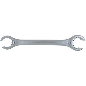 KS Tools - Open Dubbele Ringsleutel Gehoekt - 12-kant - 36 x 41 mm - Chroom-vanadium