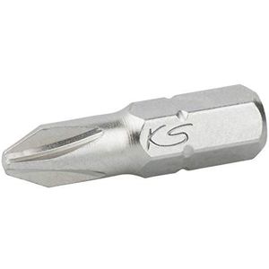 KS Tools 918.3041 1/4"" mini-bit voor kruis-sleufkopschroeven PH 0, 18 mm
