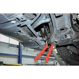 KS Tools - 115.5010 - Traploze Slangafklemtangenset - Gebogen - 3-dlg