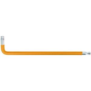 KS Tools 151.4278 haakse Torx-inbussleutel met kogelkop, XL, T45, oranje