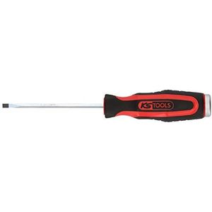 KS Tools 151.1219 ERGOTORQUEmax Schroevendraaier, zaagsnede, met slagkap, 8,0mm, 310mm