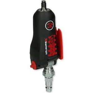 KS Tools 515.1470 1/4"" MONSTER Xtremelight mini-persluchtslagmoersleutel met omschakelknop, 108 Nm