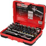 Kstools - ks tools 1/4' Bit-Stecknuss-Box torsion power 33-tlg.