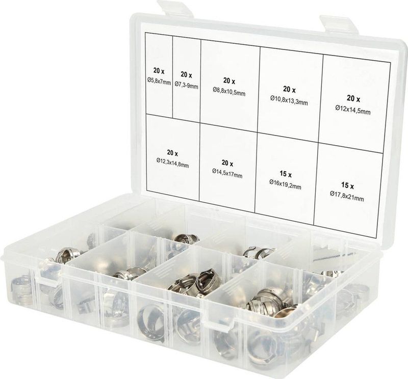 KS Tools Slangklem 970.0830 170 onderdelen