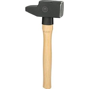 Kstools - Schlosserhammer, Hickory-Stiel, französische Form, 2000g