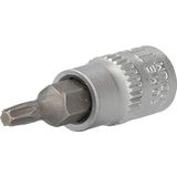 BRILLIANT TOOLS 1/4" Torx-Bit-Stecknuss mit Stirnlochbohrung TB15 - BT020982