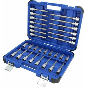 BRILLIANT TOOLS BT022030 1/2"" dopsleutelset, 30-dlg, inbusprofiel [Powered by KS TOOLS]