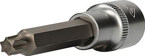 BRILLIANT TOOLS - Torx Bitmof - T45 - 100 mm - 1/2"" Aandrijving - Hoogwaardig Chroomvanadiumstaal