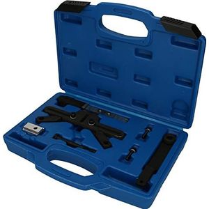 BRILLIANT TOOLS - Vliegwielvergrendelingsgereedschap - BT641050 - 7-delige Set - Hoogwaardig Koolstofstaal