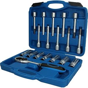 BRILLIANT TOOLS BT651250 Schokdempergereedschapset, 18-dlg [Powered by KS TOOLS]