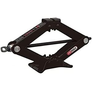 KS Tools - 160.0724 - Krik Pantograaf - Zwart - 1,5 Ton - Maximale Hefhoogte 390 mm