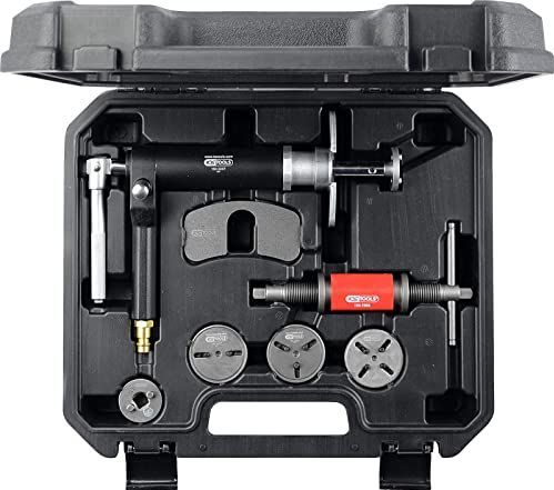 KS TOOLS - Universele Set voor het Resetten van Remzuigers - 8-delig - Speciaal Gereedschapsstaal