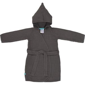 LÄSSIG - Kinderbadjas - Muslin - Katoen - Met Capuchon