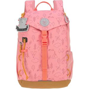 LÄSSIG Kinderrugzak, kleuterschoolrugzak, wandelrugzak, waterafstotend, vanaf 3 jaar, 9 liter, mini outdoor rugzak, Adventure Rose, Large, Adventure