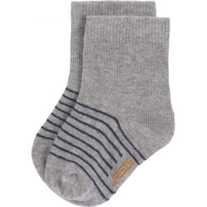 Lassig - Sokjes - Grijs/Blauw/Geel - 3 Stuks - Maat 12-14