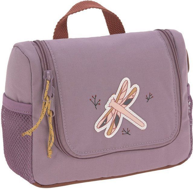 LÄSSIG Kulturbeutel »Adventure, Dragonfly, Mini Washbag«, zum Aufhängen; PETA-approved vegan