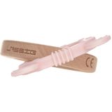 LÄSSIG Teether ""2-in-1"" Wood/Siliconen Little Chums Muis