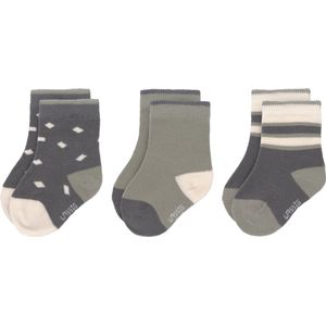 Lässig - Kinder- en Babysokken - Grijs - Uniseks - 1 Stuk