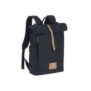 LÄSSIG Luiertas Rolltop Backpack rugzak incl verschoningsmatje - nacht blauw