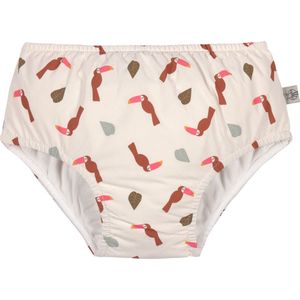 Lässig Zwembroekje met luier Splash & Fun - Toekan Offwhite maat 86cm